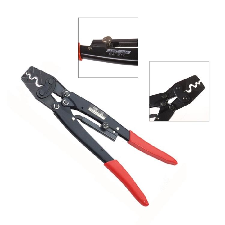 Wire Cutter Ratchet Pliers Insulated Hand Tool Plier AWG6-16 Capacity 1.25-16mm2