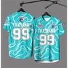 Camiseta Tops de Verão Personalizados para Homens e Mulheres Tailândia Esporte Camisa de Futebol Casual Camiseta Personalizada Roupas Infantis Roupas de Secagem Rápida