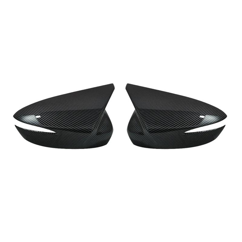 For Mazda CX-5 CX-3 CX-4 2015 2016 ABS Car Rearview Side Mirror Cover Wing Cap Exterior Door Housing Trim Adhesive Sticker