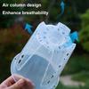 Transparent Orchid Plant Pot with Drainage Holes Phalaenopsis Flower Pot with Air Column Prevent Root Rot for Plants Seedlings