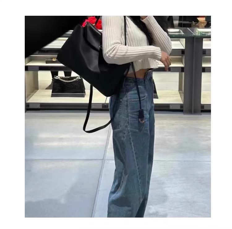 New 2024 B-brand Genuine Leather Women's Rodeo Shoulder Bag - Casual Commuting Kelly Tote