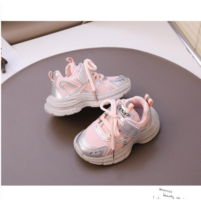 Kindersportschuhe Herbst Neu Jungen Atmungsaktive Freizeitschuhe Weiche Sohle Bequem und Leicht Mädchen Laufschuhe