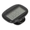 Distance Calorie Pedometer Big Screen Clock Display 2D Step Counter with Back Clip Multifunctional