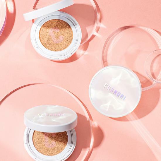 Kosnori Vegan Blossom Tone Up Cushion Clear 14g Original + 14g Nachfüllpack