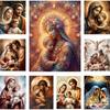 Mary and Jesus Canvas Painting Virgin Christ Luxury Wall Art Christian Religion Posters and Prints Living Room Home Decor