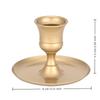 Vintage Tabletop Candle Holders Elegant Decorative Candlestick Fits Taper Candles for Living Room Hotel Decor