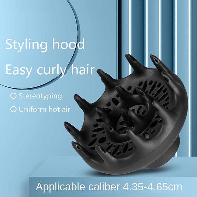 Capac difuzor uscător de păr Diametru adecvat 4,35-4,65 cm Capotă Suflantă Curly Styling