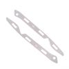 2Pcs Front Bumper Repair Metal Plate Buckle Broken Opening Rotten Buckle Repairer Bracket For Jade 2013-2020