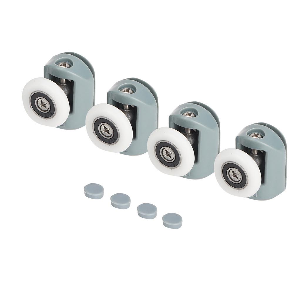 Replacement Shower Sliding Glass Door Upper Runners Rollers Pulleys Wheel
