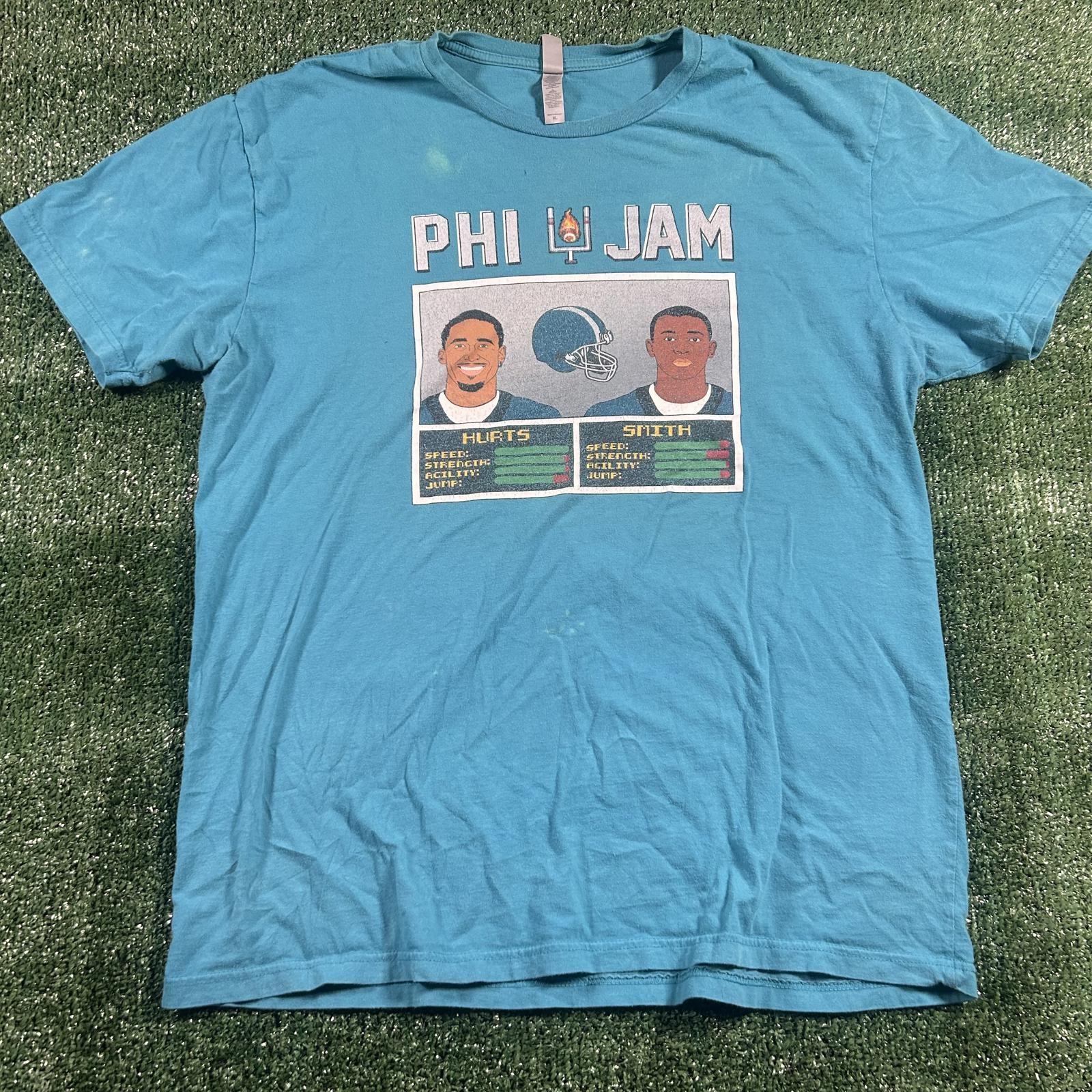 Blue Graphic T-Shirt Philadelphia eagles retro S