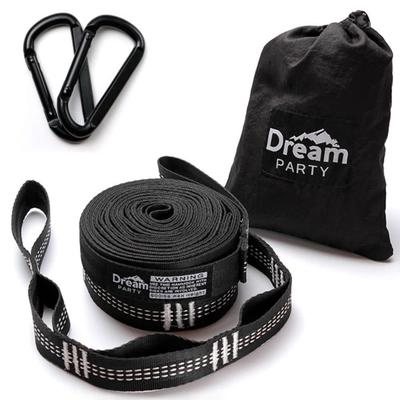 Professional Hanging Chain Hammock Strap Set of 2 20 Nodes 1 680kg Weight 2 Carabiners Storage Camping Rope Hammock Strap Dp201 Mountaineer-Supervised