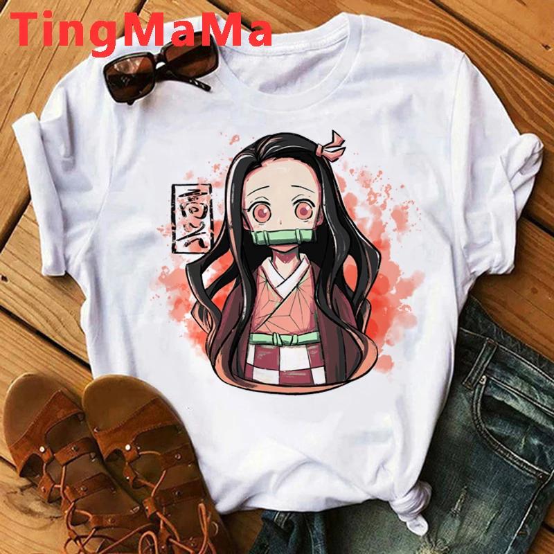 Demon Slayer Rengoku T Shirt Unisex Kimetsu No Yaiba Tshirt Anime Uzui Unisex Cartoon Tanjiro Inosuke Zenitsu Nezuko T-shirt Unisex