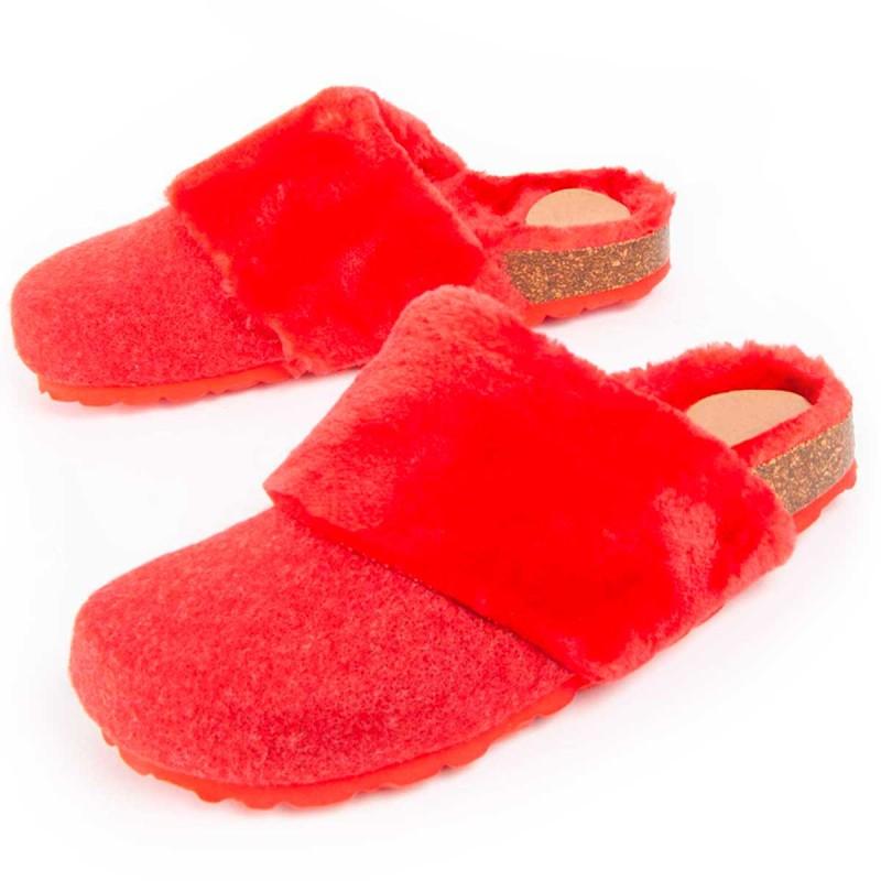 Zueco Confortable Para Mujer.  Montevita  Willz  100613 40 rouge