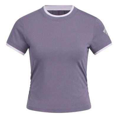 FOS Slim Fit Round Neck Pullover Short Sleeve T-Shirt Women Tops KF0696