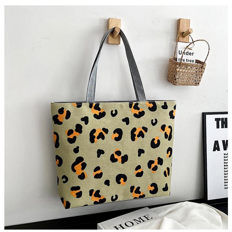 New canvas bag women s large-capacity women s bag printed handbag tote large bag shopping bag