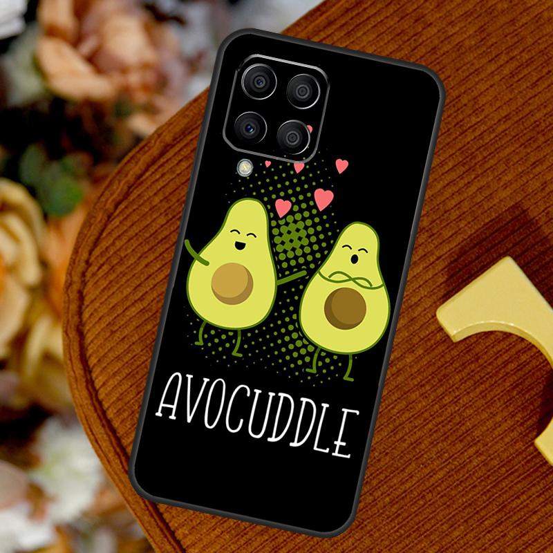 Funny Cartoon Avocado For Samsung Galaxy M14 M34 M54 M12 M32 M52 M53 M33 M13 M20 M15 M55 M31s M30s M21 M51 Case