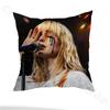 H-Hayley Williams P-Paramore Pillow Case Square Double-Sided Printing Short Plush Sofa Cushion Cover Bedroom Bedside Pillow