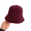 New Face Granular Fleece Fisherman's Hat Children's Autumn and Winter Versatile Simple Retro Bucket Hat Thermal Basin Hat