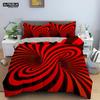 Psychedelic Digital Printing Bedding Set 3D Duvet Cover Set Microfiber Adults Women Single Queen King Twin Full Size Duvet Cover