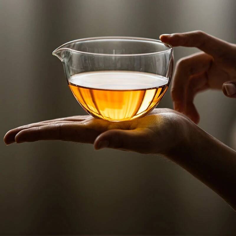 200ml Glass Matcha Bowl Heat-resistant Kung Fu Tea Set Glass Tea Cup Ceremonial Matcha Mixing Bowl Kitchen Tool