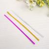 Plastic Coated Wire Ties Food Grade Sealing Bags for Cookies Biscuits Candy Chocolate Lollipops Gift Packaging Metallic