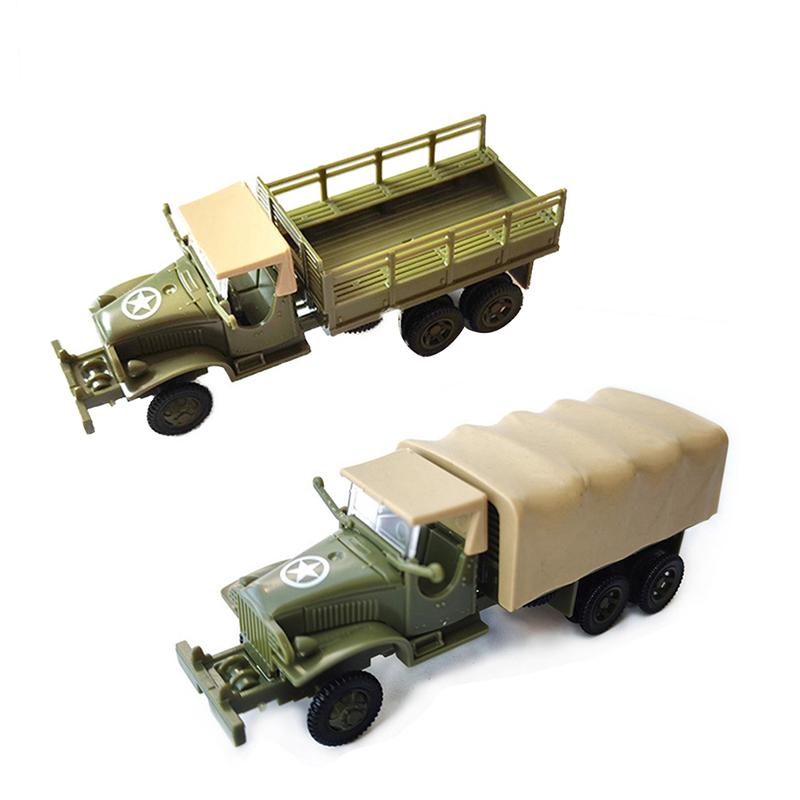 4D Model 1/72 Jimsy Allied Truck Cckw353 Off-Road Vehicle Glue Free Assembly Model Military Toy Car