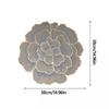 Luxury Flower Placemats Round Place Mat Kitchen Dining Table Wedding Table Decor