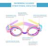 Anti-UV Children's Swimming Goggles Girl Kids Unicorn Silica Gel Protection Glasses