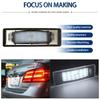 2pcs Car Canbus Error-Free Led License Number Plate Lights White For Kia Optima K5 Optima Hybrid Sportage Proceed GT Soul SK3