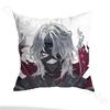 G-Genshin Rerir Reflective Pillow Case Square Double-Sided Printing Short Plush Sofa Cushion Cover Bedroom Bedside Pillow