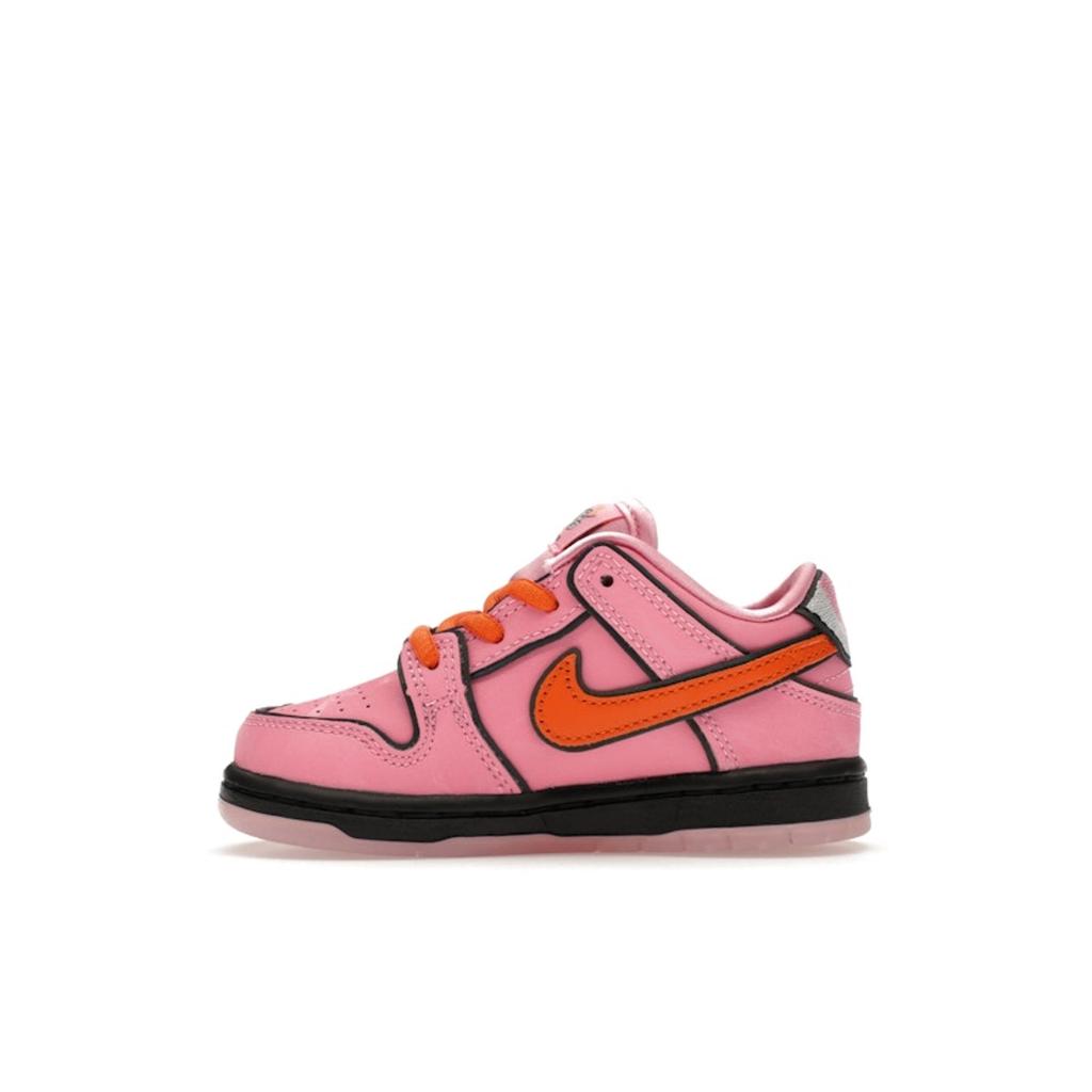 The Powerpuff Girls x Nike Dunk Low Pro SB QS TD Blossom Baby Sneakers Pink Lotus-Pink Digital-Pink FZ3352-600