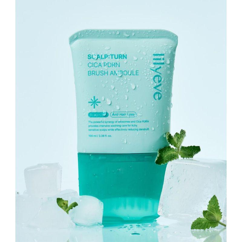 lilyeve Scalp Turn Cica PDRN Brush Ampoule 100ml