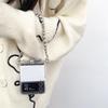 Transparent für Samsung Zflip 6 Handyhülle für W24flip Flip Flip Flip Faltbildschirm Handkette Schleife Liebe