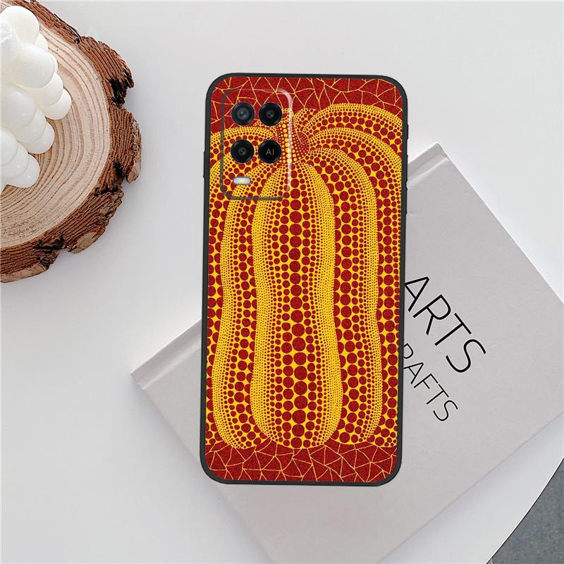 Yayoi Kusama Pumpkin Art Case For Oppo A80 A78 A98 A40 A60 A18 A38 A58 A15 A17 A77 A74 A94 A54 A57S A16 A76 A96 Cover