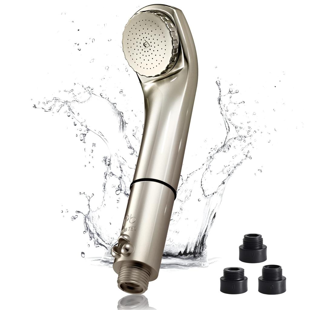 Pure Bull II Shower Micro Nano Made In Comes with Gentle On Sensitive Fine Bubble Nano Water Saving Shower Genuine Product Head, Bubble, Japan,