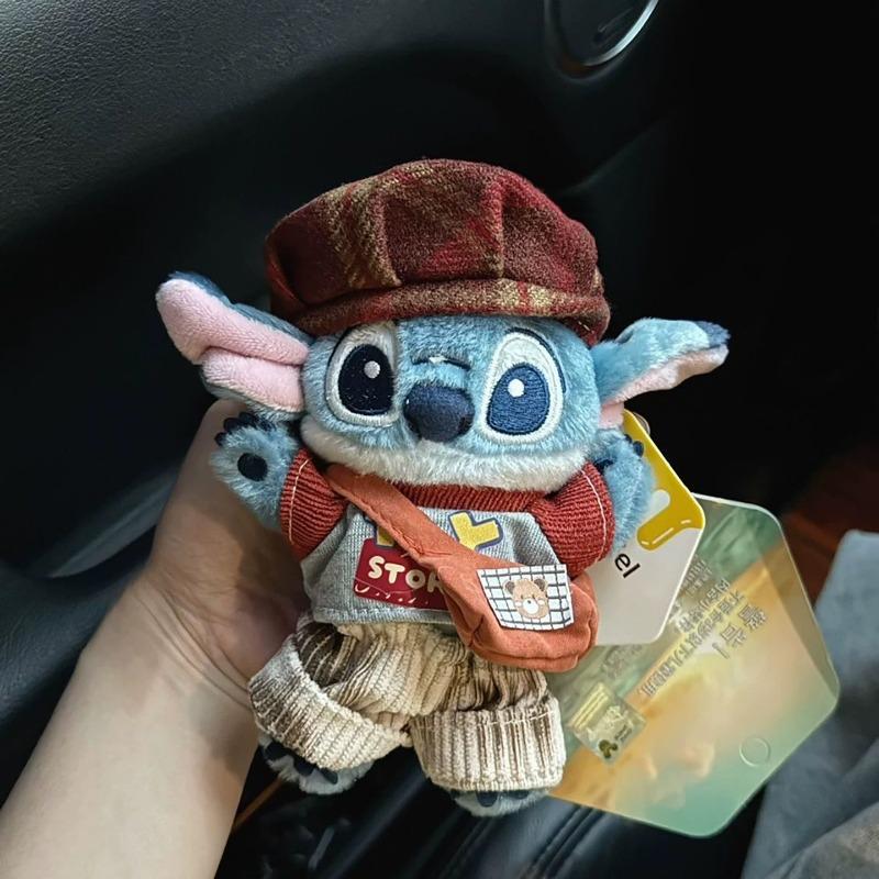 Disneys Stitch Cute Plush KeychainA Stitch Plush Bag Charm Accessory and Car Key Chain Perfect As A Holiday Gift or Toy