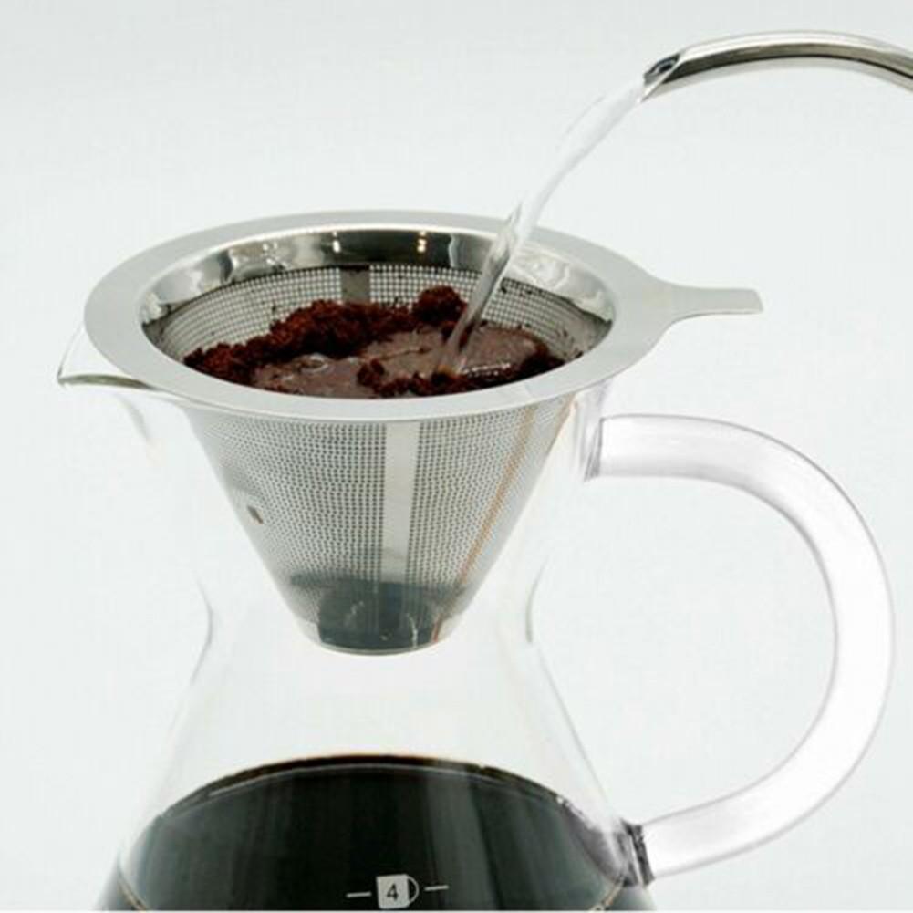 Compact Coffee Filter Cone Dripper Hot Water Portable