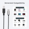 MOSWAG MIDI USB Conversion Cable 2m USB Type C Printer Cable Applicable to Audio DAC Mixer MIDI Electronic DJ FAX (USB-A-USB-B) (2 meters) Keyboard,