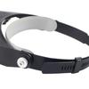 Magnifying Glass, Head Magnifier with Light 1.2X/1.8X/2.5X/3.5X 4 Detachable Lenses Illuminated Headband Magnifying