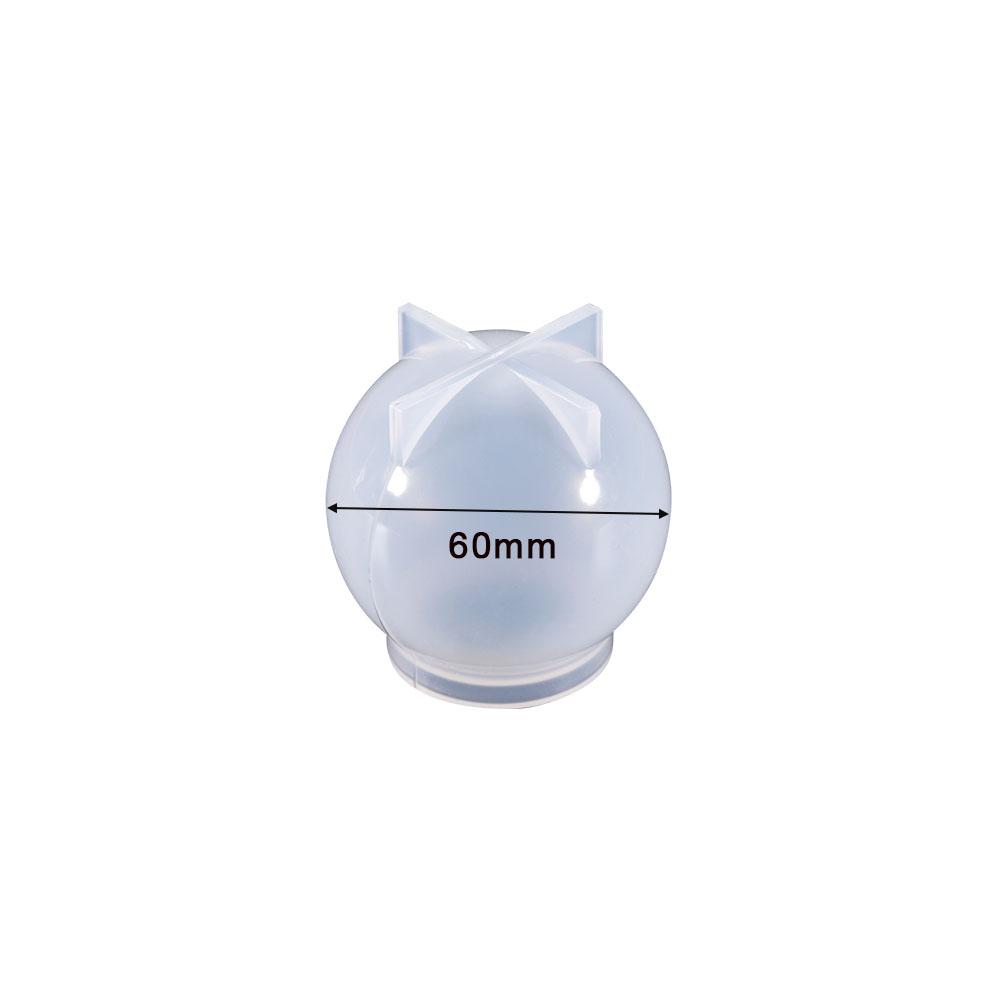 35-80mm 3D Balvormige Siliconen Mal Planeet Bal Epoxy Hars Mallen voor DIY Epoxy Hars Vorm Ambachten Huisdecoratie Gereedschap