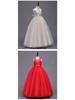 Children's Formal Lace Princess Dress with Long Puffy Skirt for Weddings