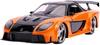 Kyosho Jada Toys Fast Furious Series Mazda Finished Model JADA30732 & 1/24 F&F RX-7 Orange/Black (Han)