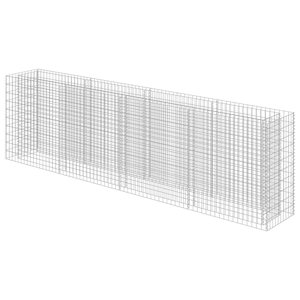 Gabion Raised Bed Galvanized Steel 360 * 50 * 100 Cm