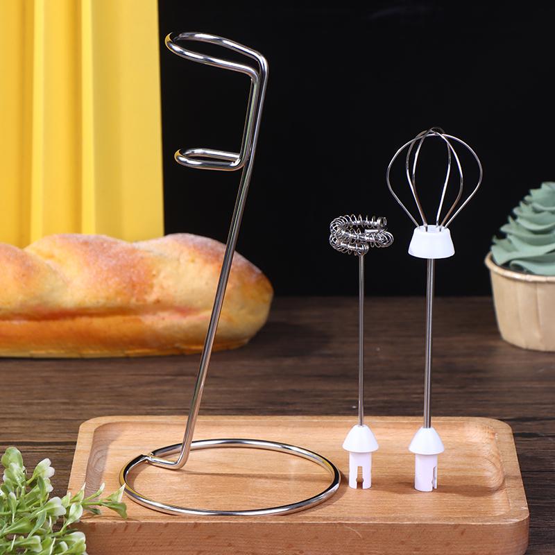 Coffee Blender Eggbeater Holder Kitchen Milk Frother Bracket Milk Frother Stand Milk Frother Head + Egg Beater Head