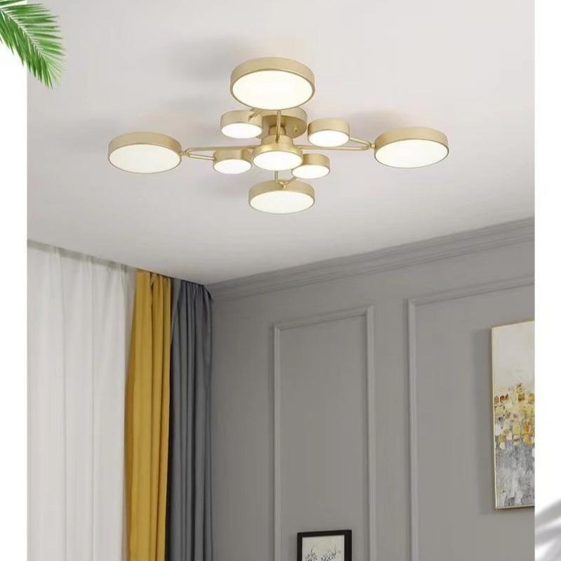 Living Room Lights, Ceiling Lights, Creative and Personalized Dining Room Lights, Modern and Simple Bedroom Chandeliers