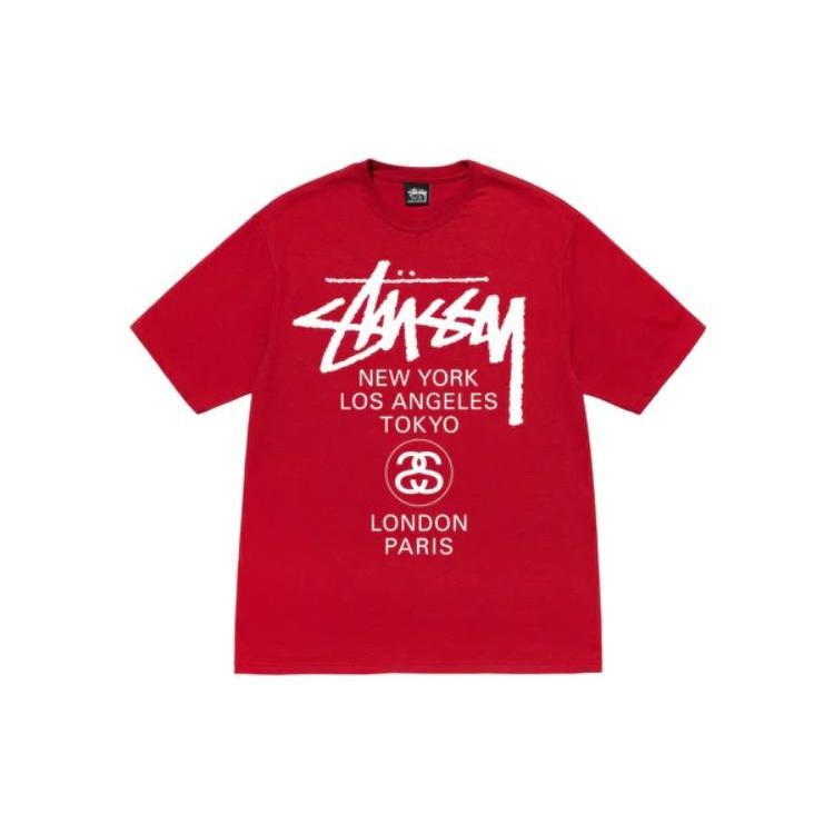 Stussy SS23 WORLD TOUR Tee Unisex 3903792