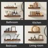 Moisture Proof Hanging Bathroom Shelf Wall-Mounted Toilet Organizer  Living Room