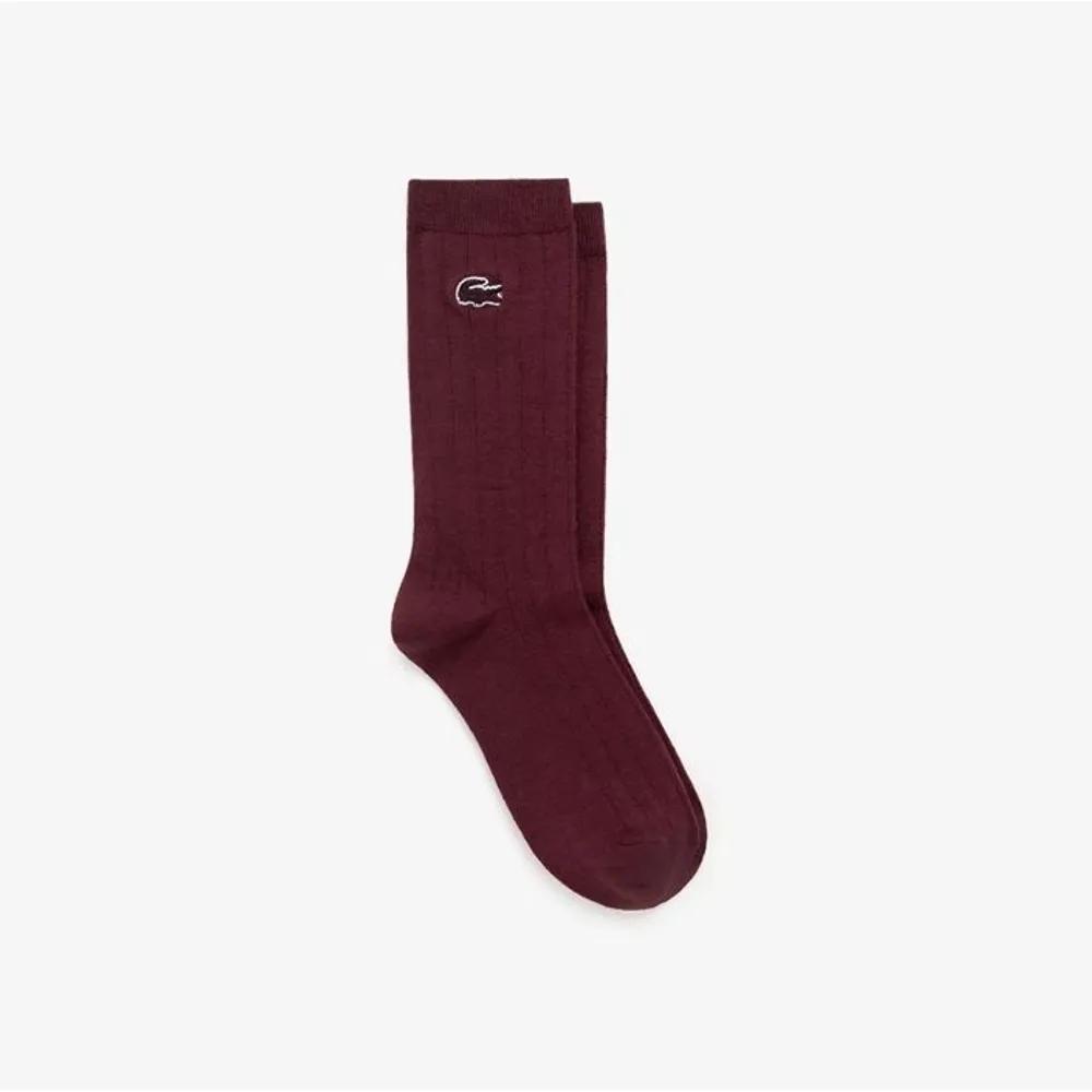 25FW Women s Wool Long Socks RA796E-55N-476 RA796E-55N-476 476 (Deep Red)