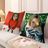 B-Beabadoobee Pillow Cushion Cover Pillowcase Living Room Sofa Home Decor Customized