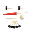Party Upgrade Christmas Snowman Dress Up Set Combination Wooden Button Tube Red Hat Scarf Nose Mouth Eyes